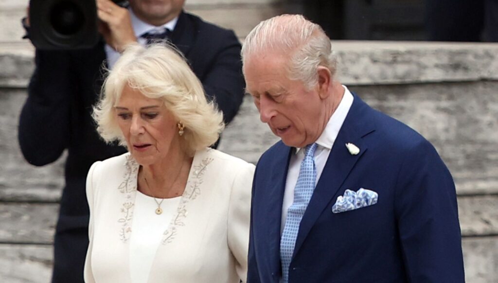 Queen Camilla and King Charles during Italy visit