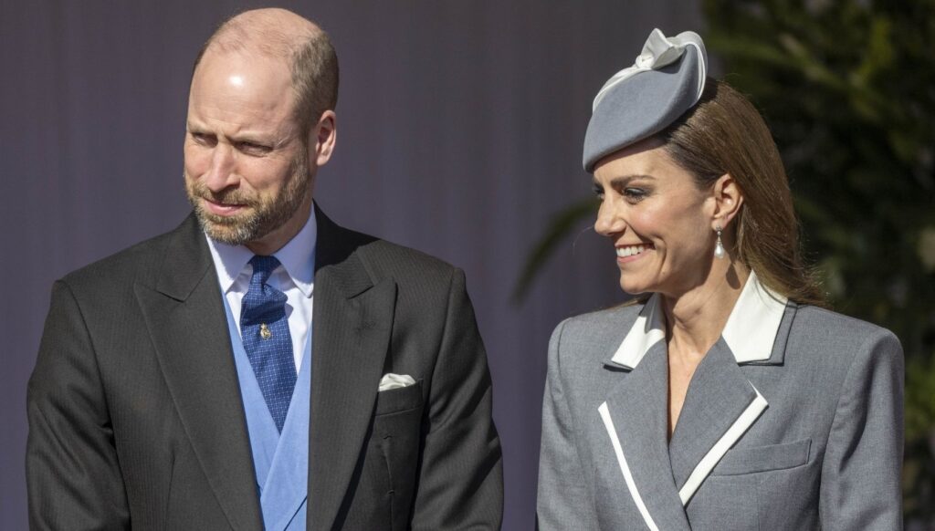Prince William and Kate during state visit