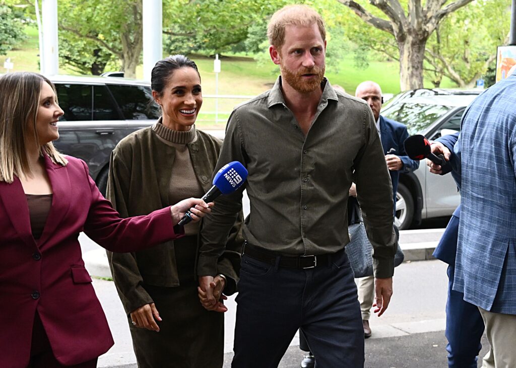 Meghan Markle and Prince Harry in Australia