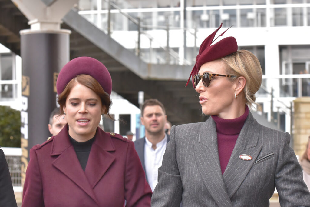 Princess Eugenie and Zara Tindall