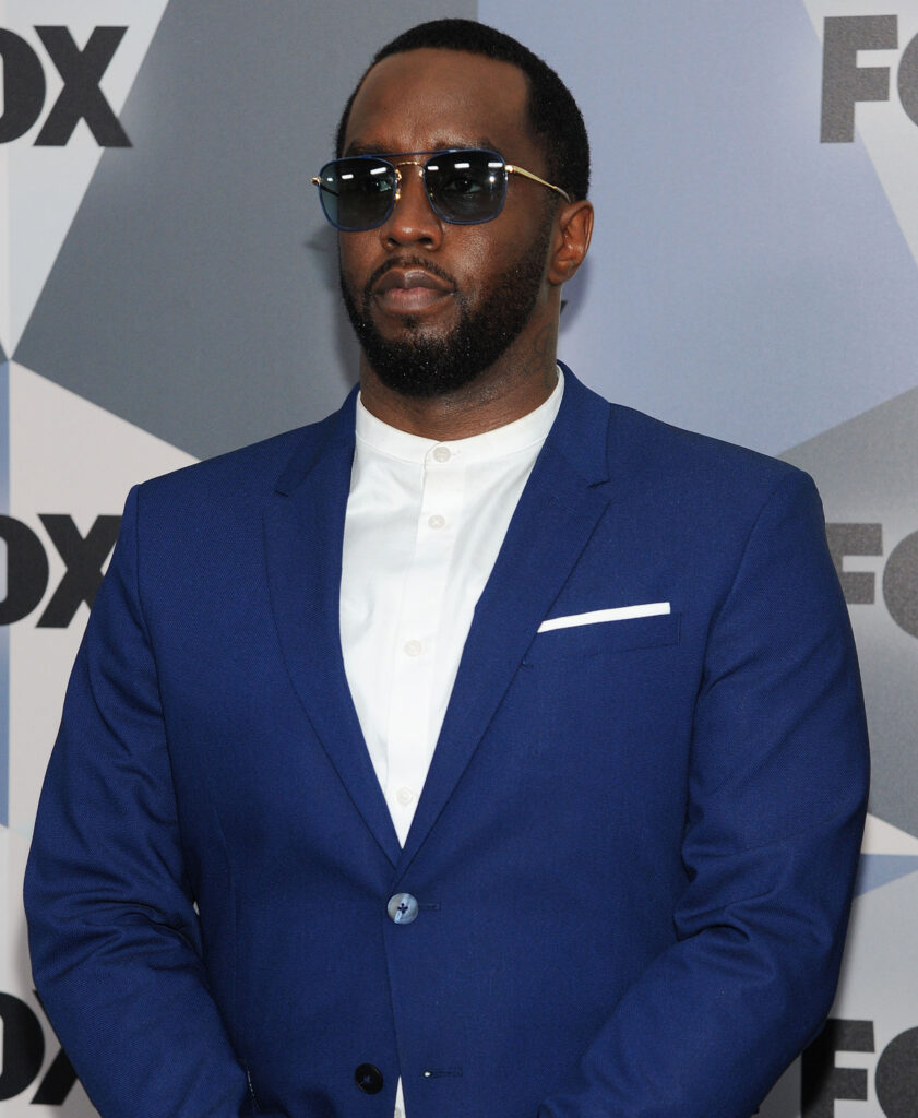Sean Combs on the red carpet 