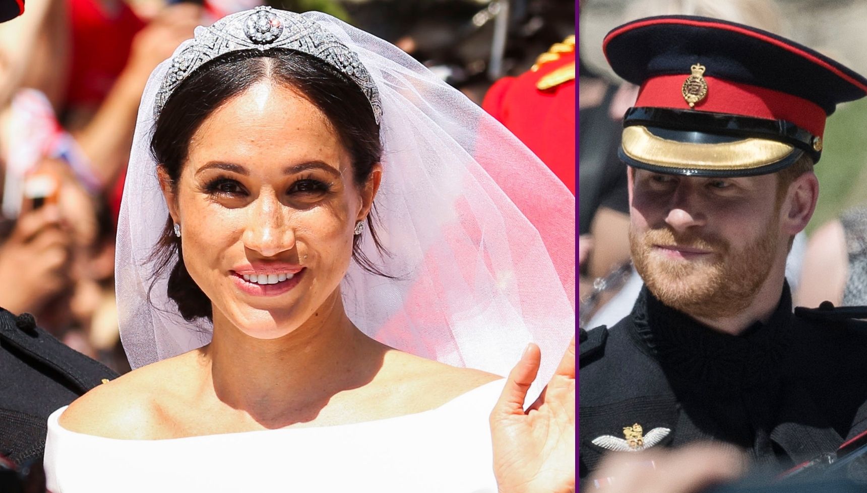 Meghan Markle shares stunning wedding photos featuring King Charles on eighth anniversary with Harry