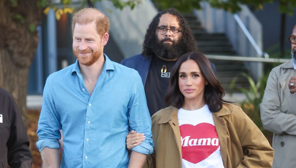 Prince Harry and Meghan Markle in Australia