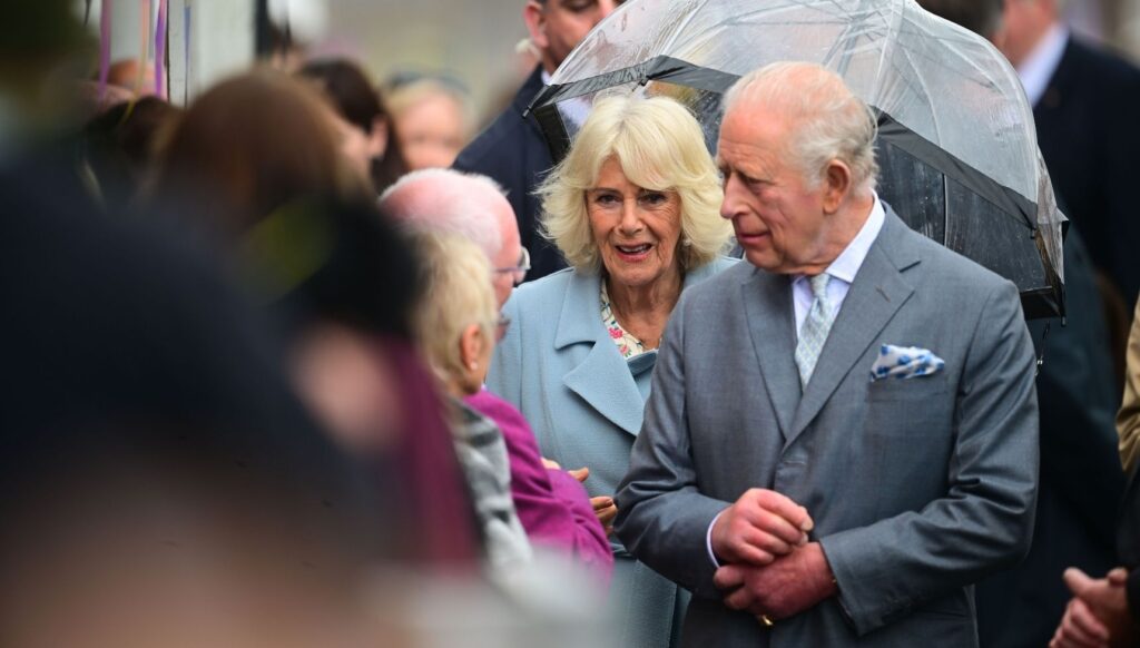 Queen Camilla and King Charles in Belfast