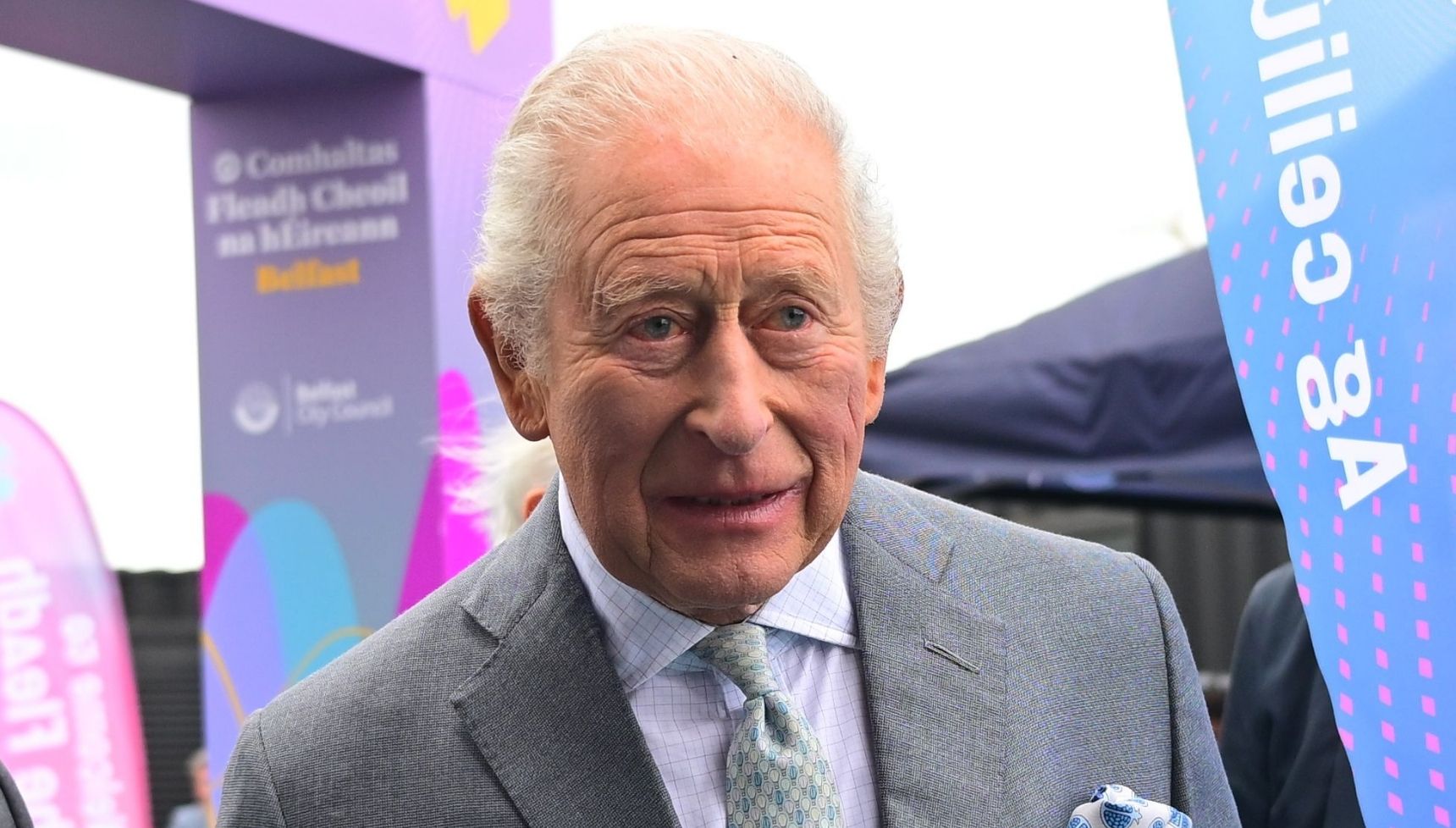 King Charles' amusing remark after being pooed on by seagull during royal engagement